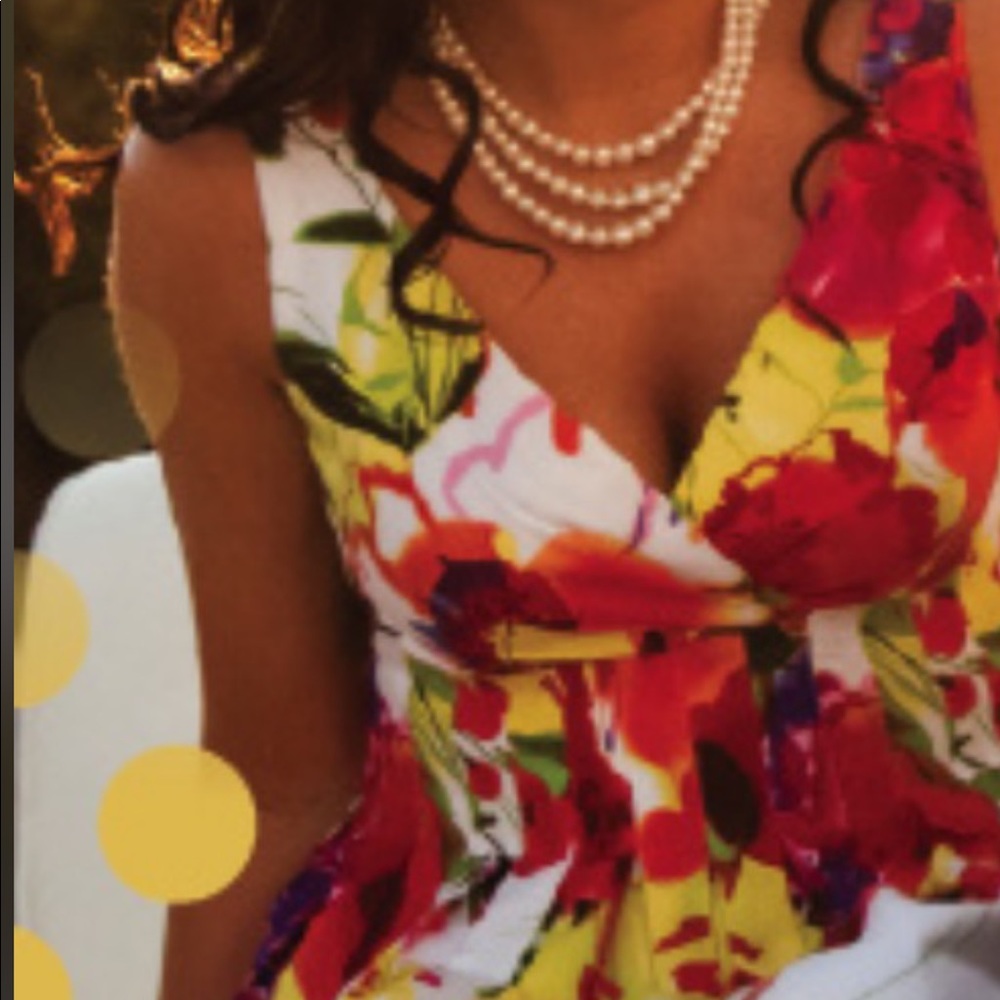 Floral Print Dress - Picture 4 of 8
